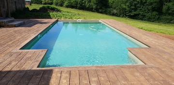 Construction de piscine traditionnelle Sanilhac en Dordogne