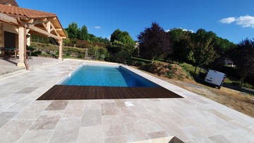 Construction de piscine traditionnelle Sanilhac en Dordogne