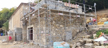 Rénovation et extension de maison Sanilhac en Dordogne